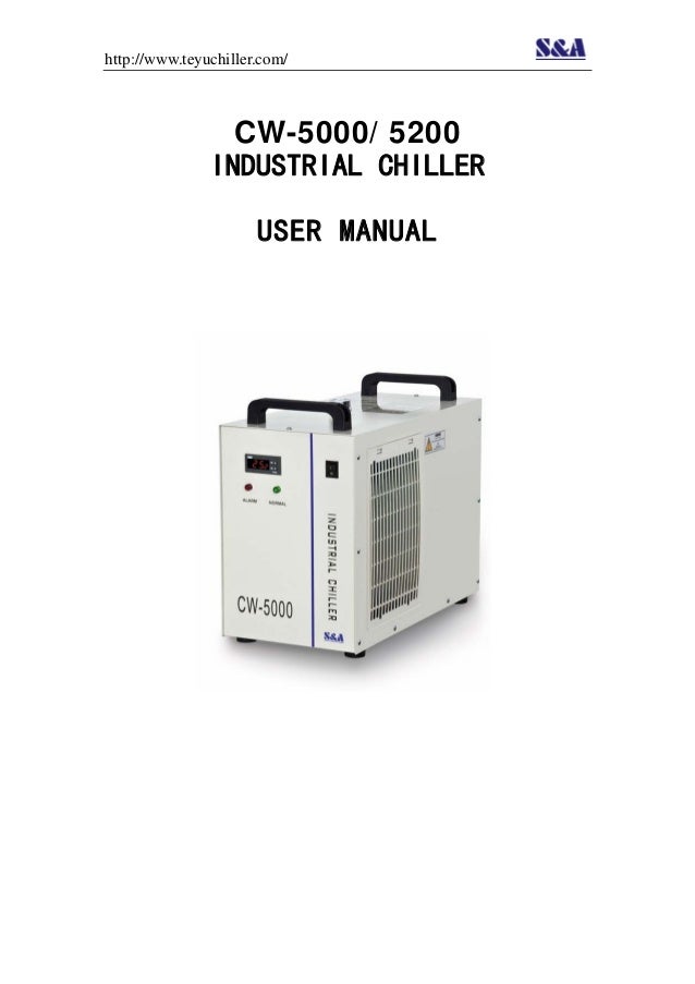 Industrial Chiller Cw-5000  -  4
